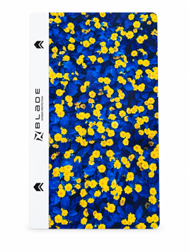 Плівка TrendySkins Hydrogel Design Ukrainian Flowerhouse Blue/Yellow