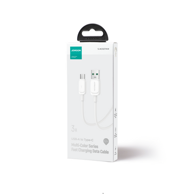 Кабель Joyroom S-AC027A14 Type-C Multi-Color 1.2m White