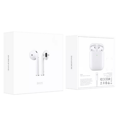 Bluetooth Earphones Borofone BW25 White