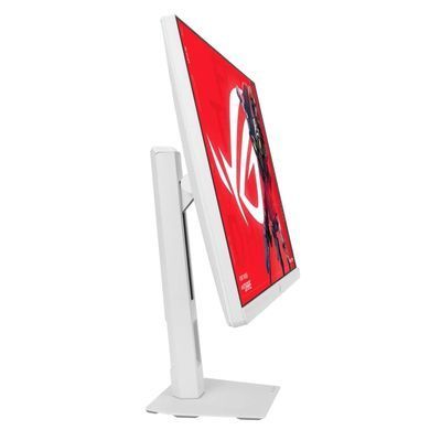 Монітор Asus 27" ROG Strix XG27ACMES-W (90LM0C92-B01171) IPS White 255Hz, Геймінг, 2560&times;1440, 27", 255 Гц, Fast IPS, W-LED, ROG Strix, 10 біт, 16:9, Кут нахилу 90 градусів; Регулювання кута нахилу; Регулювання висоти, Плаский, USB-C, HDMI, DisplayPort, 3.5 мм audio, 100&times;100, Матове, 1 мс