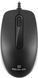 Миша REAL-EL RM-217 Black, Black, Офісна, Дротова, 4, USB, 1000, 1.50 м, Пластик, 112 &times; 55 &times; 35 мм, Симетричний, Оптичний