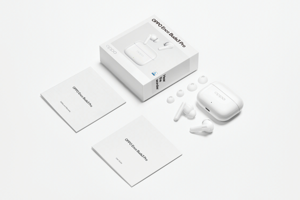 Bluetooth Earphones Oppo Enco Buds3 Pro (ETEK1) White Serial