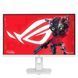 Монітор Asus 27" ROG Strix XG27ACMES-W (90LM0C92-B01171) IPS White 255Hz, Геймінг, 2560&times;1440, 27", 255 Гц, Fast IPS, W-LED, ROG Strix, 10 біт, 16:9, Кут нахилу 90 градусів; Регулювання кута нахилу; Регулювання висоти, Плаский, USB-C, HDMI, DisplayPort, 3.5 мм audio, 100&times;100, Матове, 1 мс