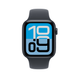 Apple Watch SE 3 GPS 40mm Midnight Aluminium Case with Midnight Sport Band M/L MEHC4, Jet Black, 150-200 мм, 1.57", Виявлення аварій, Моніторинг сну, Підрахунок кроків, Визначення падінь, Watch SE 3, iOS, до 1 дня, AMOLED, Bluetooth, GPS, Wi-Fi, Магнітна зарядка, ЧСС, Акселерометр, Гіроскоп, Прямокутна, WR50m