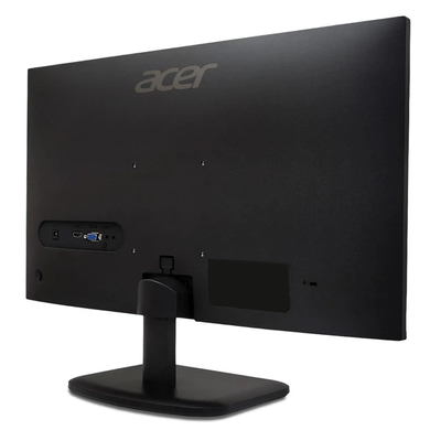 Монiтор Acer 23.8" EK241YP6bi (UM.QE1EE.601) IPS Black 144Hz, Геймінг, 1920&times;1080, 23.8", 144 Гц, IPS, W-LED, EK, 8 біт, 16:9, Регулювання кута нахилу, Плаский, HDMI, VGA, 100&times;100, Матове, 1 мс