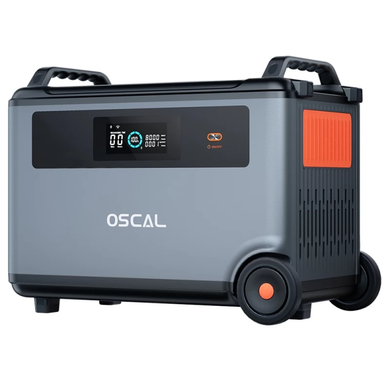 Power Station Blackview Oscal PowerMax 3600 (3600Wh 3600W), LiFePO4, 3600 W, 36 Вт&middot;год, 4, Type-C, USB-A, DC5521, 1х Anderson port, 1х Автомобільна розетка, автомобільна розетка &times; 1, AC &times; 4, USB-A &times; 4, USB-C &times; 2, DC5521 &times; 2, Anderson &times; 1, PowerMax 3600, 118 хв, 44,45 кг, 590 &times; 350 &times; 441 мм