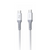 Кабель Tranyoo T-P19 Type-C to Type-C 65W 1m White