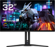 Монітор Gigabyte 31.5" Aorus FO32U OLED Black 165Hz, Геймінг, 3840&times;2160, 31.5", 165 Гц, OLED, OLED, Aorus, 10 біт, 16:9, Кут нахилу 90 градусів; Регулювання кута нахилу; Регулювання висоти, Плаский, USB-C, HDMI, DisplayPort, 3.5 мм audio, USB Hub, 100&times;100, Матове, 0.03 мс
