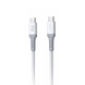 Кабель Tranyoo T-P19 Type-C to Type-C 65W 1m White