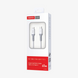 Кабель Tranyoo T-P19 Type-C to Type-C 65W 1m White