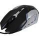 Миша Jedel CP79 Black, Black, Ігрова, Дротова, 3, USB, 1600, 1.35 м, Пластик, 128 &times; 68 &times; 40 мм, Симетричний, Оптичний