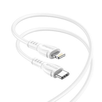 Кабель Borofone BX51 Type-C to Lightning 12W White