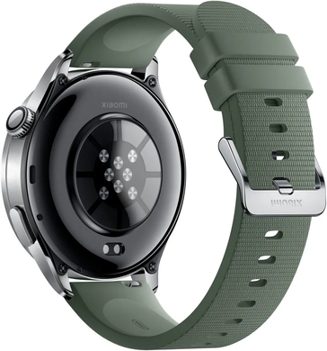 Смарт Годинник Xiaomi Watch 5 Juniper Green Strap, 135-205 мм, 1.54", Моніторинг стресу, Альтиметр, Моніторинг сну, Підрахунок кроків, Watch 5, Android, 3-7 днів, AMOLED, Bluetooth, GPS, Магнітна зарядка, NFC, ЧСС, SpO2, Акселерометр, Гіроскоп, Барометр, EMG, Кругла, 5 ATM