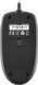 Миша REAL-EL RM-215 Black, Black, Офісна, Дротова, 4, USB, 1000, 1.50 м, Пластик, 112 &times; 55 &times; 35 мм, Симетричний, Оптичний