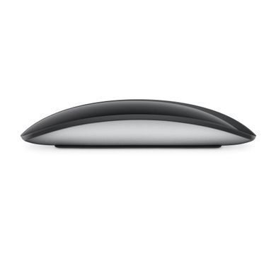 Мишка Apple Magic Mouse Multi-Touch Surface Black (MXK63ZM/A), Black, Офісна, Бездротова, 2, Bluetooth, Алюміній; скло, 113.5 &times; 57.1 &times; 21.6 мм, Симетричний, Лазерний