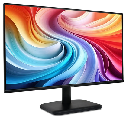 Монітор Acer 23.8" EK241YEbi (UM.QE1EE.G01) IPS Black 120Hz, Офіс, 1920&times;1080, 23.8", 120 Гц, IPS, W-LED, EK, 8 біт, 16:9, Регулювання кута нахилу, Плаский, HDMI, VGA, 100&times;100, Матове, 5 мс