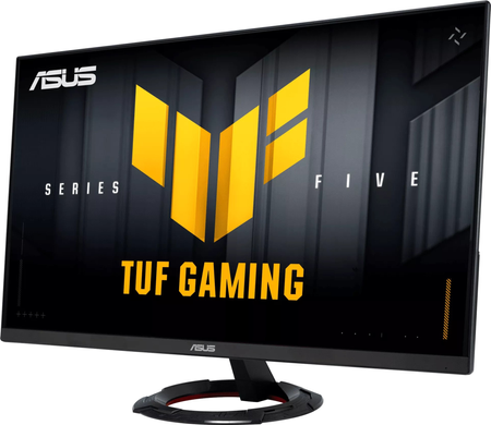 Монiтор Asus 23.8" TUF Gaming VG249Q5R (90LM0BT0-B01E71) IPS Black 200Hz, Геймінг, 1920&times;1080, 23.8", 200 Гц, IPS, W-LED, TUF Gaming, 8 біт, 16:9, Кут нахилу 90 градусів; Регулювання кута нахилу; Регулювання висоти, Плаский, HDMI, DisplayPort, 3.5 мм audio, 100&times;100, Матове, 1 мс