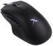 Миша Bloody X5 Max Black, Black, Ігрова, Дротова, 6, USB, 12000, 1.80 м, Пластик, 125 &times; 63 &times; 40 мм, Симетричний, Оптичний
