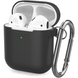 Чохол Apple AirPods 1/2 Microfiber Black
