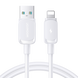 Кабель Joyroom S-A14 Lightning Multi-Color 1.2m White