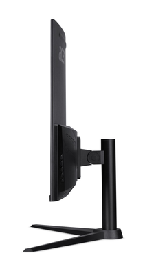 Монітор Acer 31.5" XZ320QUS3bmiiphx (UM.JX0EE.305) VA Black Curved 180Hz, Геймінг, 2560&times;1440, 31.5", 180 Гц, VA, W-LED, XZ, 8 біт, 16:9, Регулювання кута нахилу, Вигнутий, HDMI, DisplayPort, 3.5 мм audio, 100&times;100, Матове, 1 мс