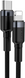 Кабель Baseus CATLKLF-G1 Type-C to Lightning Kevlar 20W 1m Black