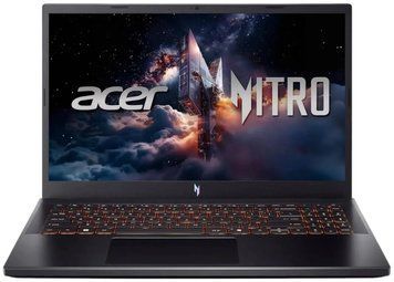 Ноутбук Acer Nitro V 15 ANV15-52-59XE (NH.QZ8EU.00E) Black, Nitro V 15, Геймінг, Core i5-13420H, Intel Core i5, 8, SSD, 512 ГБ, Дискретна, NVIDIA GeForce RTX 5060, 8 ГБ, DDR4, 16 ГБ, 3200 МГц, 15.6", IPS, 300 ніт, 165 Гц, USB-A; USB-A; USB-A; USB4; HDMI; LAN, 76 Вт&middot;год