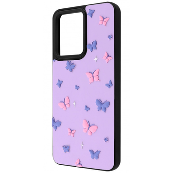 Накладка Redmi Note 12 4G Wave Doodle Butterflies