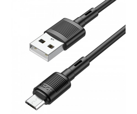 Кабель Hoco X83 MicroUSB 1m Black