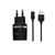 МЗП Hoco C12 2.4A/2 USB + lightning cable Black