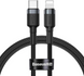 Кабель Baseus CATLKLF-G1 Type-C to Lightning Kevlar 20W 1m Black