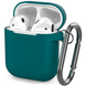 Чохол Apple AirPods 1/2 Microfiber Pine Green