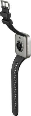 Смарт Годинник Amazfit Bip Max Silver, 140-210 мм, 2.07", Моніторинг стресу, Моніторинг сну, Підрахунок кроків, Bip Max, iOS + Android, 14+ днів, AMOLED, Bluetooth, GPS, Магнітна зарядка, ЧСС, SpO2, Акселерометр, Гіроскоп, Прямокутна, 5 ATM