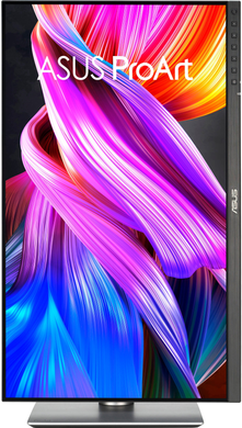 Монiтор Asus 23.8" ProArt PA24ACRV (90LM08Y0-B01M70) IPS Black+Silver, Офіс, Дизайн та фото, 2560&times;1440, 23.8", 75 Гц, IPS, W-LED, ProArt, 10 біт, 16:9, Кут нахилу 90 градусів; Регулювання кута нахилу; Регулювання висоти, Плаский, USB-C, HDMI, DisplayPort, 3.5 мм audio, USB Hub, 100&times;100, Матове, 5 мс