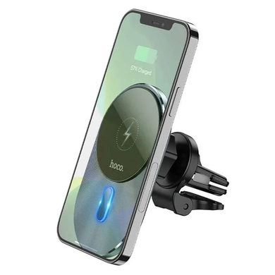 Автотримач Hoco CA91 MagSafe 15W Gray
