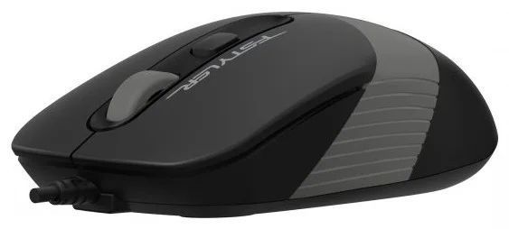 Миша A4Tech FM10S Grey/Black USB, black/grey