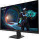 Монітор Gigabyte 27" GS27U IPS Black 160Hz, Геймінг, 3840&times;2160, 27", 160 Гц, IPS, W-LED, Gaming GS, 10 біт, 16:9, Регулювання кута нахилу, Плаский, HDMI, DisplayPort, 3.5 мм audio, 100&times;100, Матове, 1 мс