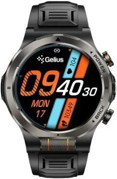 Смарт Годинник Gelius Amazwatch Energy GP-SW0018 Black, Black