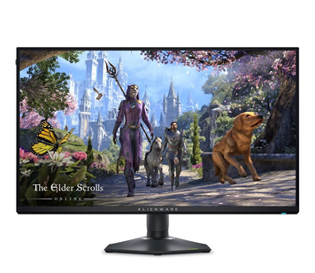 Монітор Dell 26.7" AW2725QF (210-BNHT) IPS Black 180Hz, Геймінг, 1920&times;1080, 26.7", 180 Гц, IPS, W-LED, Alienware, 8 біт, 16:9, Регулювання кута нахилу, Плаский, DisplayPort, 3.5 мм audio, USB Hub, RJ-45, USB-C, HDMI, 100&times;100, Матове, 1 мс