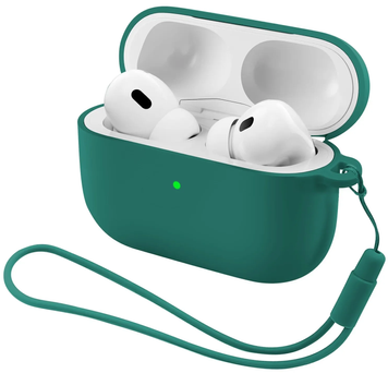Чохол Apple AirPods Pro 3 Microfiber Dark Green