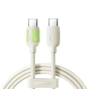 Кабель Joyroom S-A53 Type-C to Type-C 60W 2m White, Black