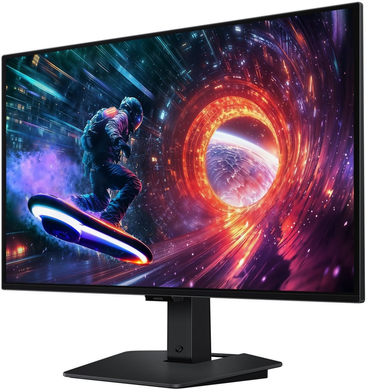 Монiтор Samsung 27" Odyssey G5 (LS27FG502SIXUA) OLED Black 180Hz, 2560&times;1440, 27", 180 Гц, OLED, OLED, Odyssey G5, 10 біт, 16:9, Кут нахилу 90 градусів; Регулювання кута нахилу; Регулювання висоти, Плаский, HDMI, DisplayPort, 3.5 мм audio, 100&times;100, Матове, 0.03 мс