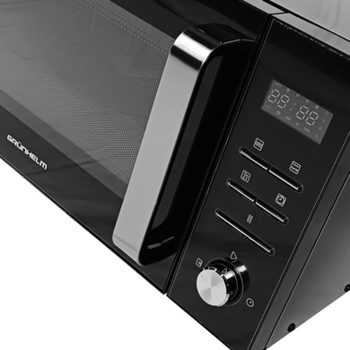 Мікрохвильова піч GRUNHELM 23MX930-GB 23Л 900 Вт Чорний, Соло, Розігрів; Розморожування; Приготування; Автоприготування, 23 л