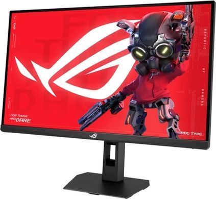 Монітор Asus 27" ROG Strix XG27ACSR (90LM0D10-B01171) IPS Black 220Hz, Геймінг, 2560&times;1440, 27", 220 Гц, Fast IPS, W-LED, ROG Strix, 10 біт, 16:9, Кут нахилу 90 градусів; Регулювання кута нахилу; Регулювання висоти, Плаский, USB-C, HDMI, DisplayPort, 3.5 мм audio, 100&times;100, Матове, 1 мс