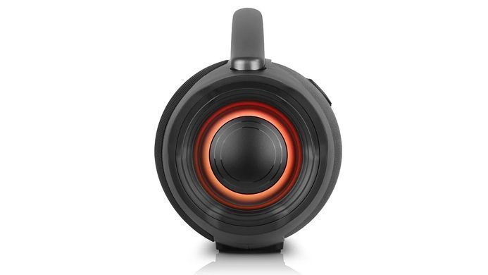 Акустична система REAL-EL X-755 Black, Black, Bluetooth, AUX, USB, Мікрофон, Акумулятор, 70 Вт, До 10 годин, TWS, Караоке, RGB-підсвічування, BassBoost