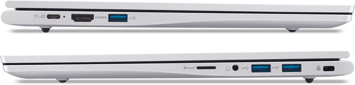 Ноутбук Acer Aspire Lite AL15-41P Silver, Aspire Lite, Офіс, Навчання, Ryzen 3 5300U, AMD Ryzen 3, 4, SSD, 512 ГБ, Інтегрована, AMD Radeon Graphics, Інтегрована, DDR4, 16 ГБ, 3200 МГц, 15.6", 1920&times;1080, IPS, 250 ніт, 60 Гц, USB-A; USB-A; USB-A; USB-C; HDMI; LAN, 58 Вт&middot;год