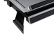 Електрогриль Ardesto GK-STC20 2000W Black/Silver, 2 робочі поверхні, 2000 Вт, Контактний гриль, Режим барбекю, 6 автоматичних програм, Ручний режим, Сенсорне керування, Знімні антипригарні пластини, Автовизначення товщини продукту, Розкриття на 180&deg;