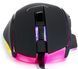 Миша REAL-EL RM-555 Black, Black, Офісна, Дротова, 6, USB, 6400, 1.80 м, Пластик, 128 &times; 75 &times; 35 мм, Ергономічний для правої руки, Оптичний
