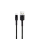 Кабель Tranyoo S5 MicroUSB 1m Black