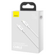 Кабель Baseus CATLYS-02 Type-C to Lightning Superior 20W 0.25m White